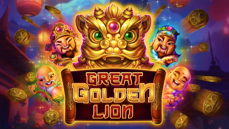 Great Golden Lion, a video slot by RTG…